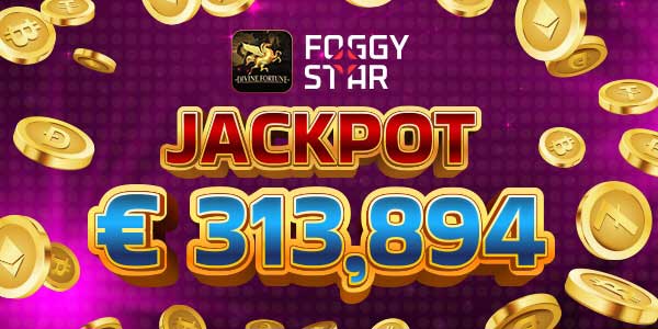 It Was a Divine Fortune: FoggyStar Casino’s Player Hits a €313,894 Jackpot