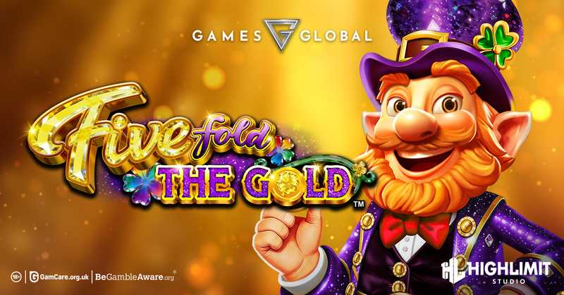 Games Global and High Limit Studio take Lucky Levels™ to new heights in Fivefold the Gold™
