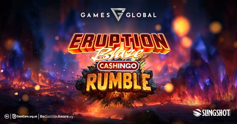 Games Global and Slingshot Studios turn up the heat in Eruption Blaze Cashingo Rumble™