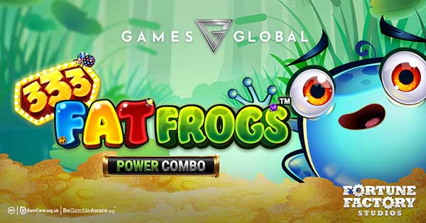 Games Global and Fortune Factory Studios™ release feature-filled 333 Fat Frogs Power Combo™