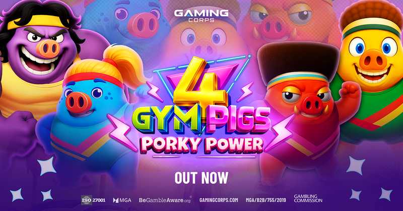 Gaming Corps flexes its muscles with  4 Gym Pigs: Porky Power