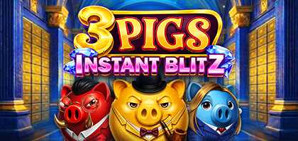 Gaming Corps lets the pigs loose in 3 Pigs Instant Blitz