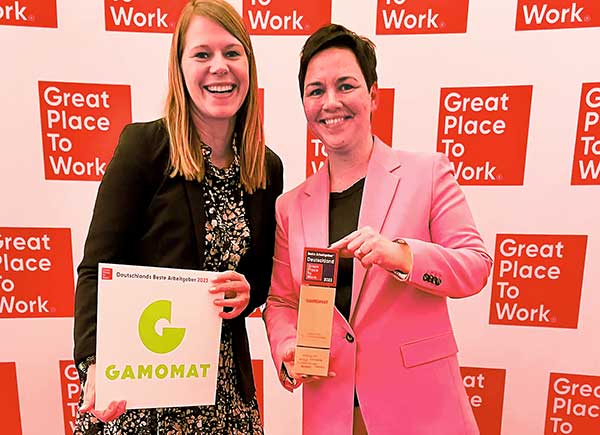 Germany’s Best Employer 2023: GAMOMAT earns top place
