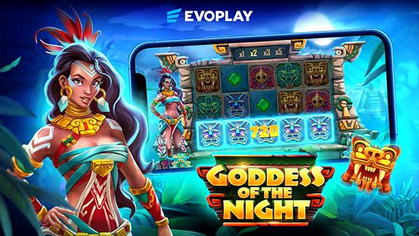 Light up the Aztec darkness in Evoplay’s newest release Goddess of the Night
