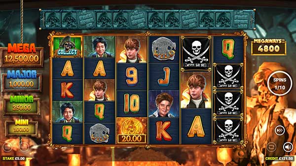 Uncover more treasure in Blueprint Gaming’s The Goonies Megaways™