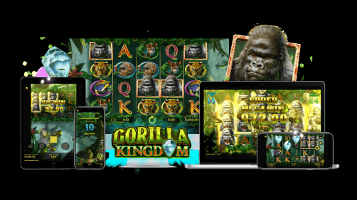 Mighty apes rule the jungle in NetEnt’s latest slot Gorilla Kingdom™