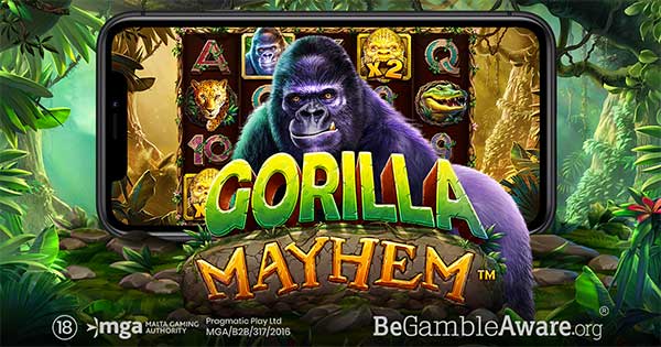 Pragmatic Play goes bananas with Gorilla Mayhem™ 