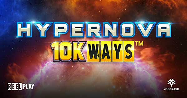 Yggdrasil lights up the stars with ReelPlay in Hypernova 10K Ways™ 