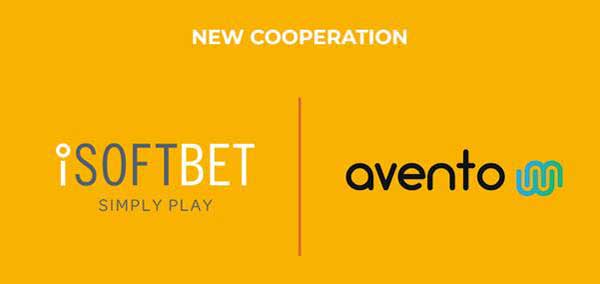 iSoftBet signs content deal with Avento