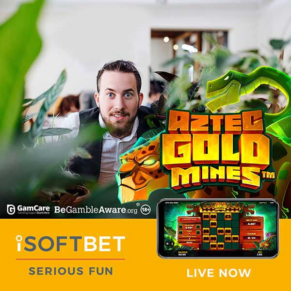 iSoftBet delivers explosive new experience in Aztec Gold Mines™