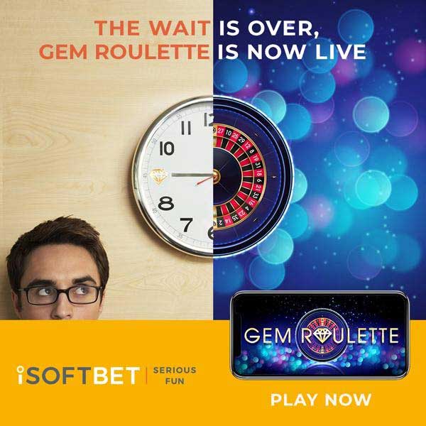 iSoftBet unveils high-class table game Gem Roulette