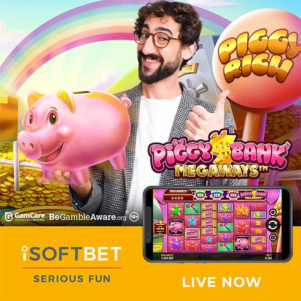 iSoftBet launches top-performing title Piggy Bank Megaways™ to global network