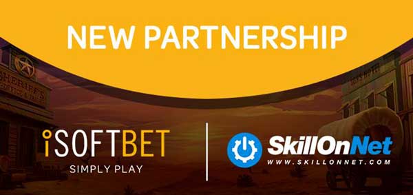 iSoftBet launches long-term partnership with SkillOnNet