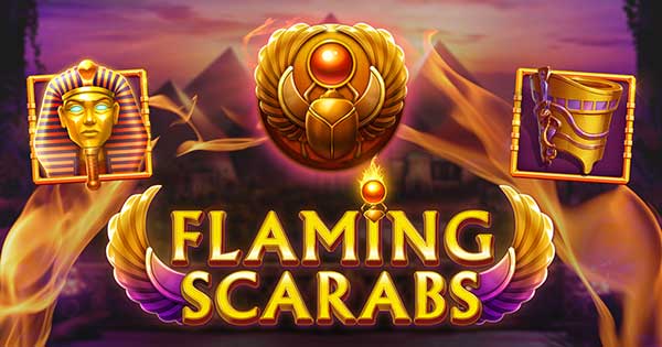 Kalamba Games lights up ancient Egypt in Flaming Scarabs