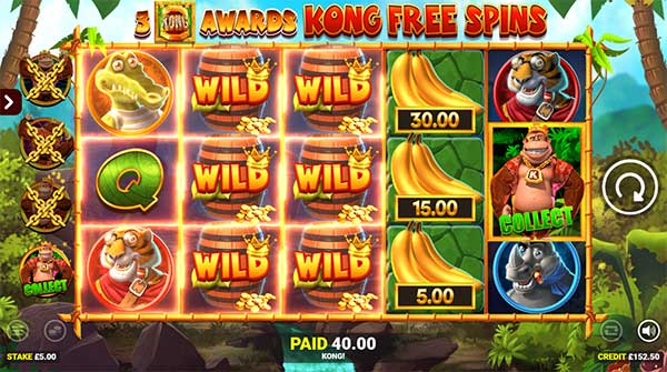 Blueprint Gaming delivers wild feature fun in King Kong Cash Go Bananas Jackpot King™