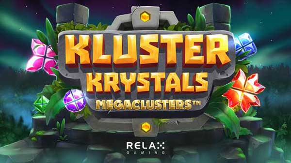 Relax Gaming shines with Kluster Krystals Megaclusters™