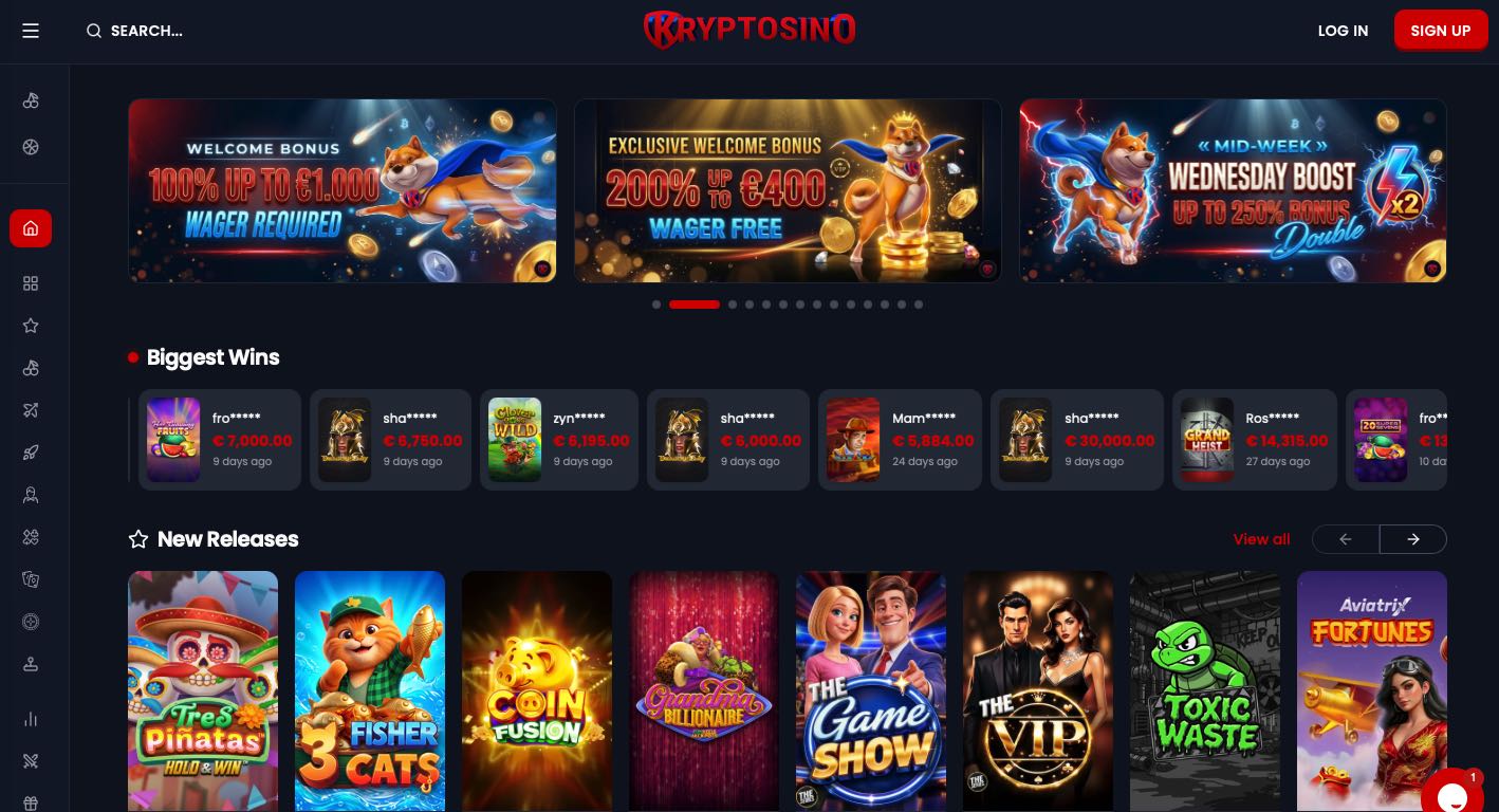 Kryptosino Casino review