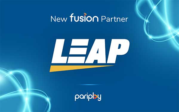Pariplay forges union with new Fusion™ partner Leap Gaming