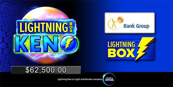 Lightning Box™ produces its first table game Keno