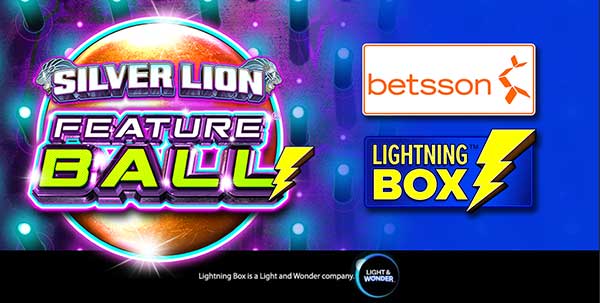 Lightning Box’s Silver Lion Feature Ball rolls into action