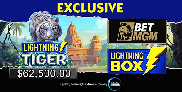 Lightning Box™ takes a journey to the jungle with Lightning Tiger™.