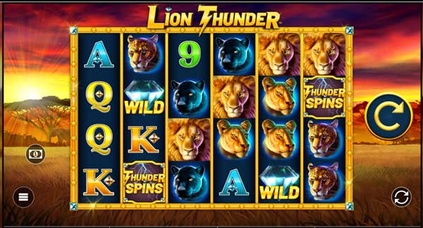 Boost your free spins in Blueprint’s Lion Thunder