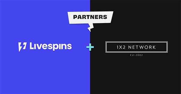 1X2 Network joins the Livespins revolution