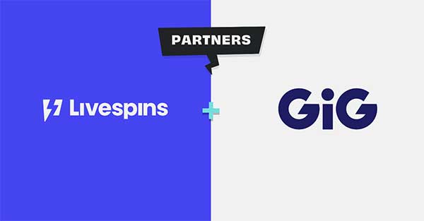 Livespins grows its reach with GiG partnership