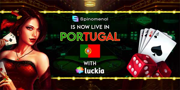 Spinomenal makes its debut in Portugal with Luckia