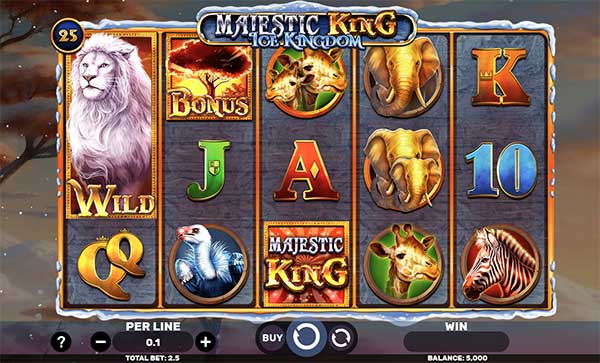 Spinomenal introduces new Majestic King Ice Kingdom slot