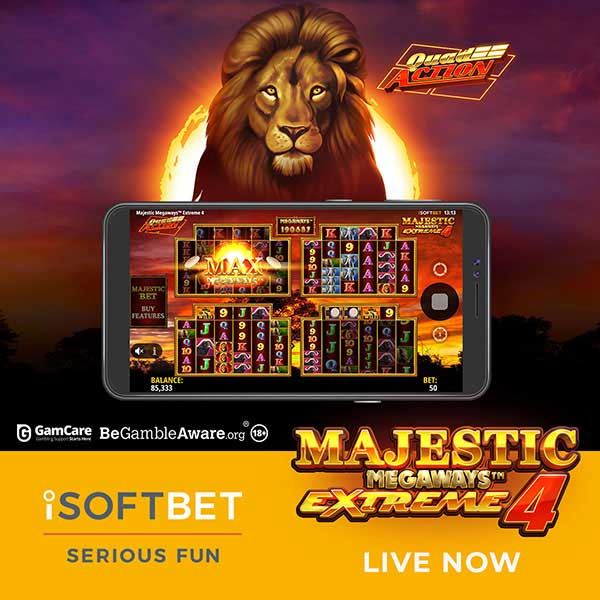 iSoftBet explores the plains of Africa in Majestic Megaways Extreme 4™
