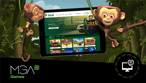 Sisal opt for MGA Games to increase its presence in the Spanish market