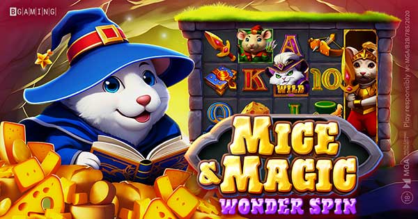 Seek enor-mouse wins with BGaming’s Mice & Magic Wonder Spin