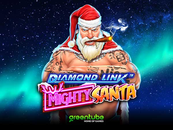 Greentube unleashes seasonal treat with a twist in Diamond Link™: Mighty Santa™