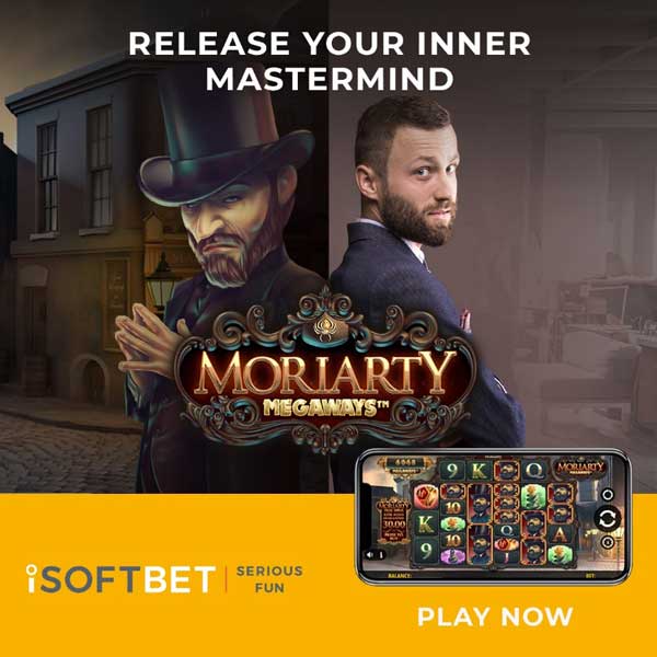 iSoftBet’s flagship 2021 slot Moriarty Megaways™ goes on general release