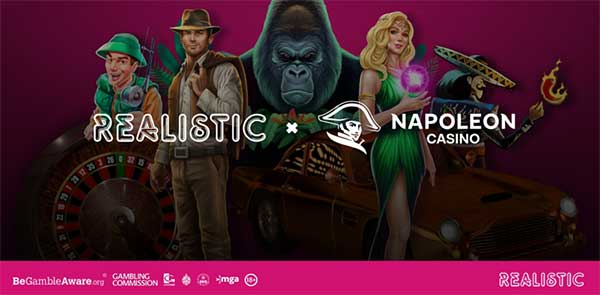 Realistic Games and Napoleon Sports & Casino strike partnership deal
