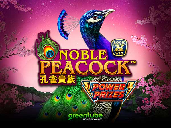 Elegance abounds in Greentube’s Power Prizes™ – Noble Peacock™