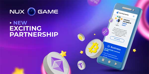 NuxGame Bolsters Payment Processing With CoinPayments Integration