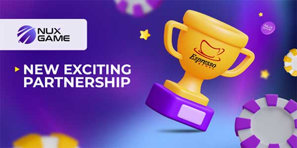 NuxGame adds Espresso Games content to its online casino portfolio