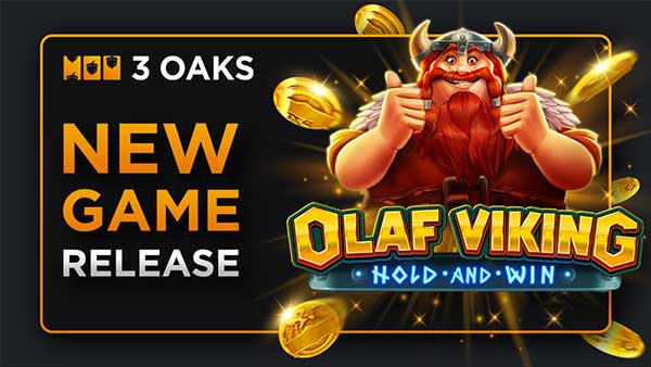 Plunder your way to magical prizes in 3 Oaks Gaming’s Olaf Viking: Hold and Win