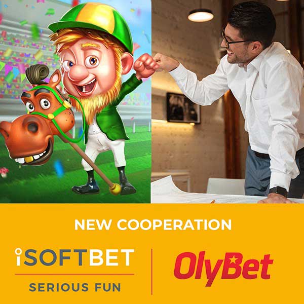 iSoftBet agrees content deal with OlyBet 