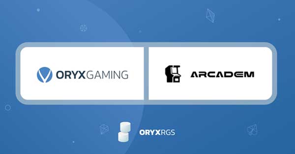 ORYX Gaming adds Arcadem to roster of RGS Partners 