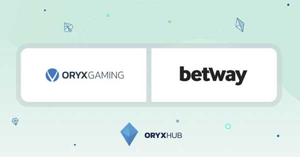 ORYX Gaming’s content catalogue live with Betway
