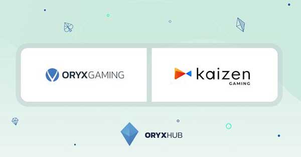 ORYX Gaming signs multi-jurisdictional distribution deal with Kaizen Gaming