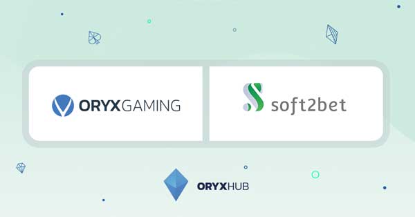 ORYX Gaming and Soft2Bet join forces