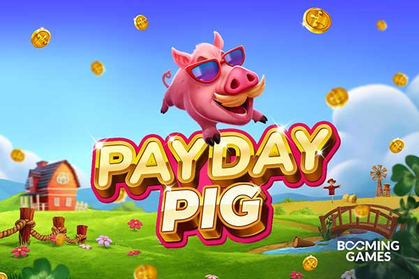 Experience the thrill of the fantastic rewards with Payday Pig from Booming Games
