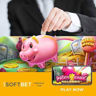 iSoftBet & Betsson Group launch Piggy Bank Megaways™ in unique custom game collaboration