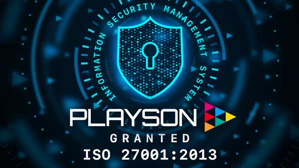 Playson nets ISO 27001 certification