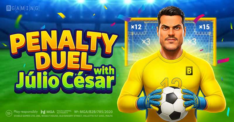 Play Against a Global Football Icon in BGaming’s Penalty Duel with Júlio César