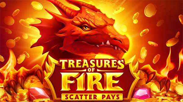 Playson enters the dragon’s lair in latest release Treasures of Fire: Scatter Pays